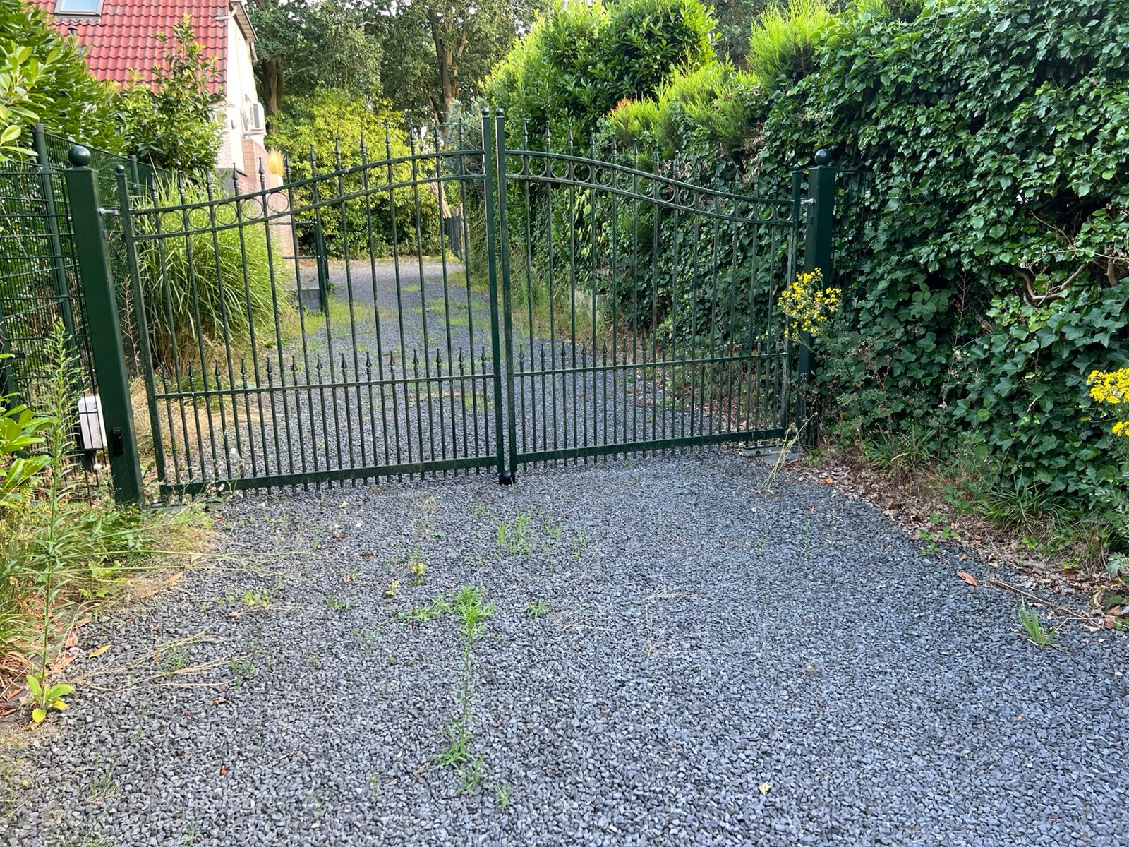 Sierpoort, Ophalen, Zo goed als nieuw, IJzer, Sierhekwerk