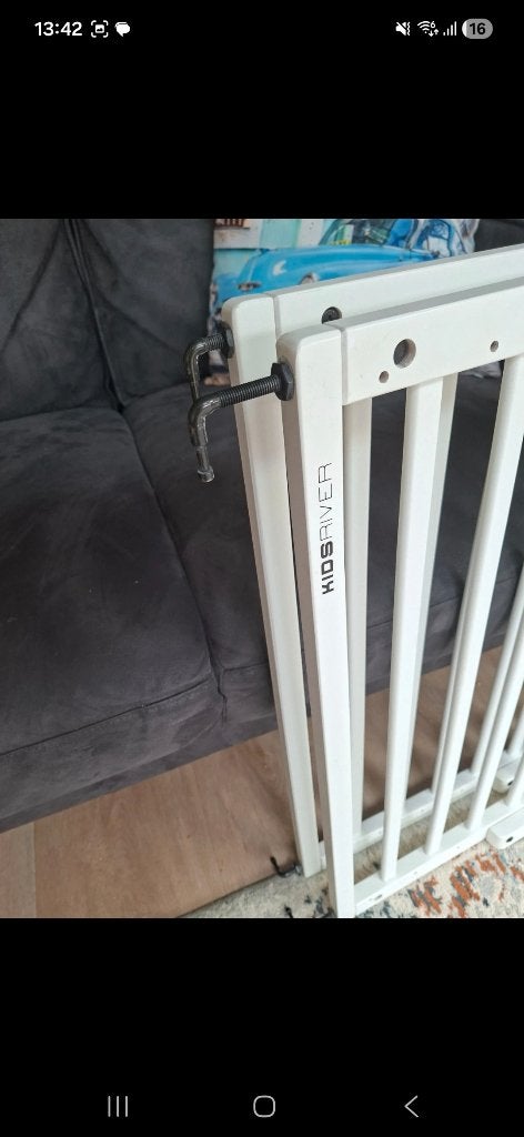 2 Kidsriver traphekjes, Ophalen, Gebruikt, 100 tot 115 cm, Schroefhekje