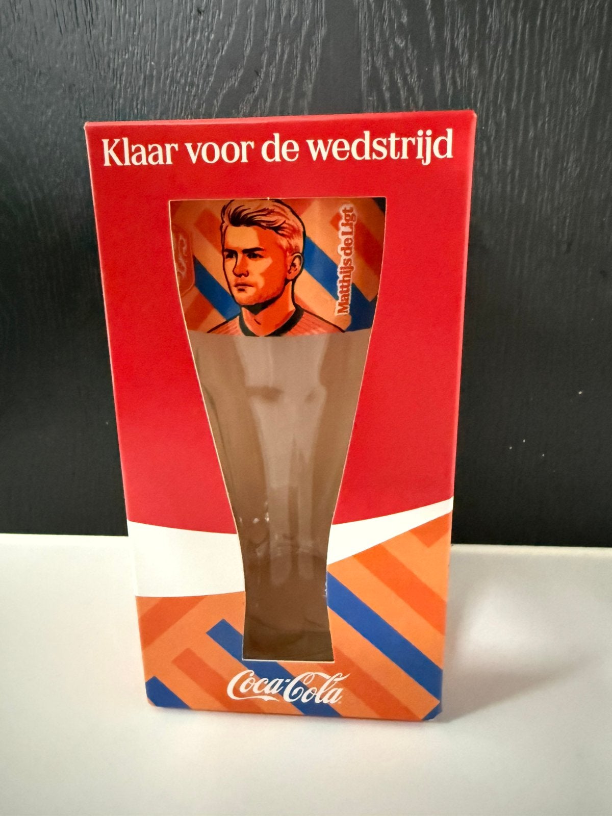 WK Coca Cola glas de Ligt, Ophalen of Verzenden, Nieuw, Frisdrankglas