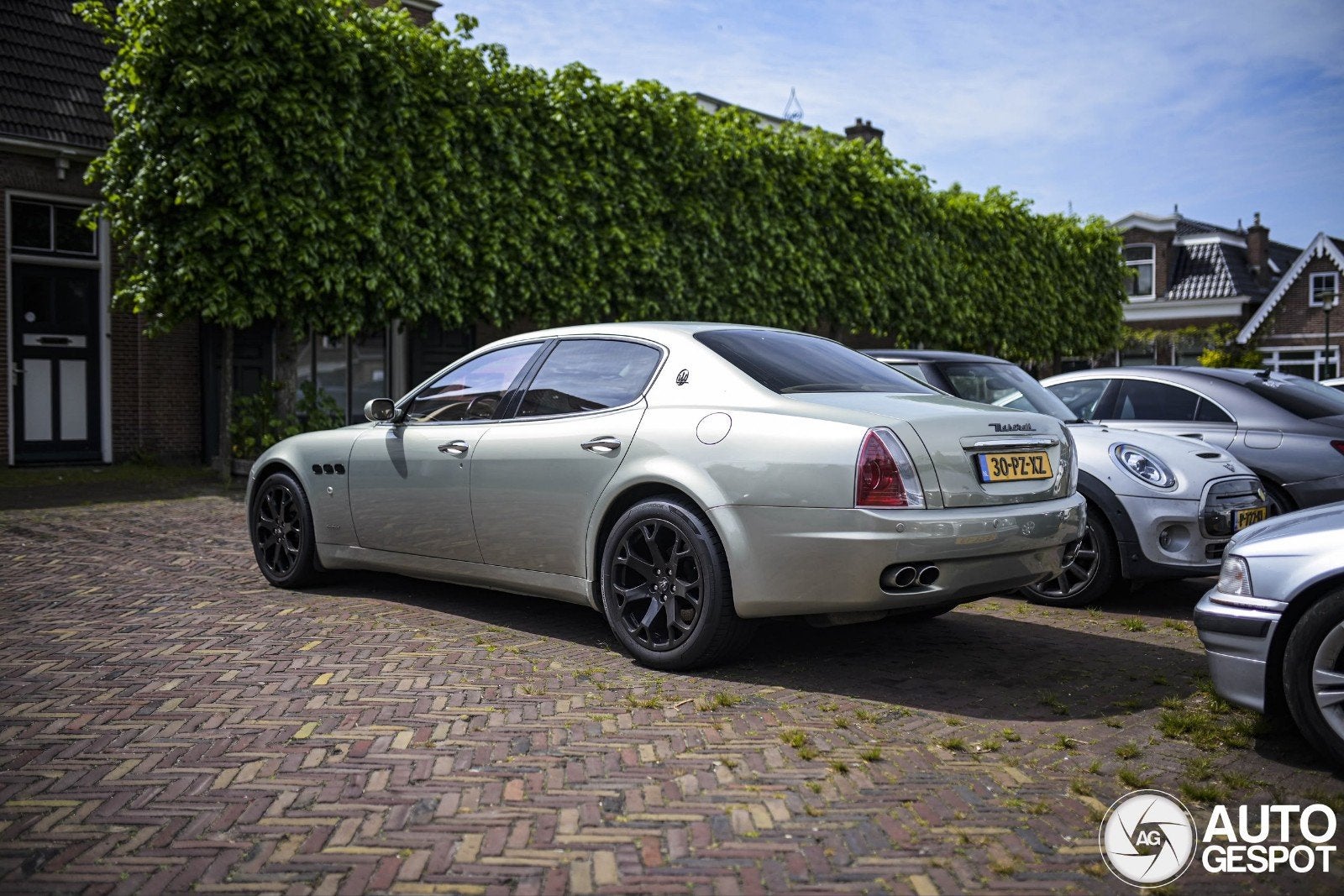 Maserati Quattroporte 4.2 V8 F1 Duo-Select 2005 ORIG NL, Auto's, Automaat, 0 kg, Navigatiesysteem, Sedan