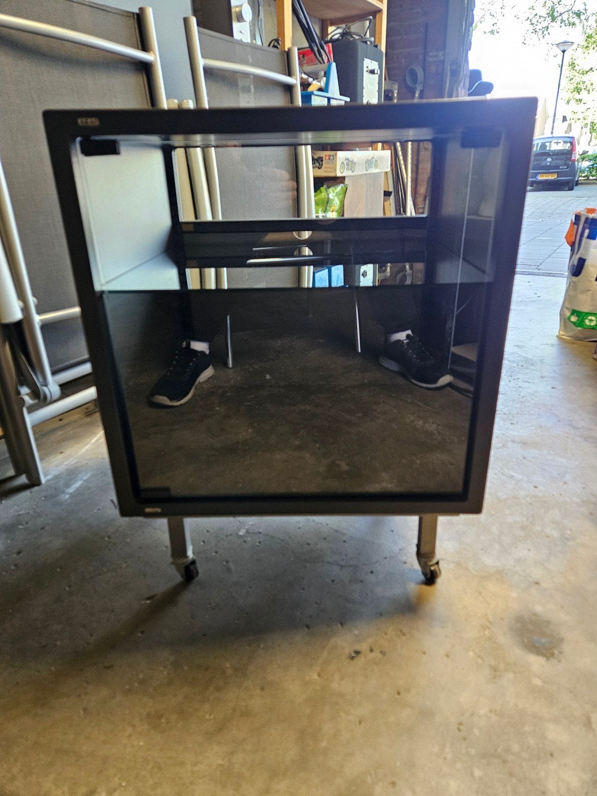 2 x Akai Cube vintage stereomeubel, Ophalen, Zo goed als nieuw, Akai
