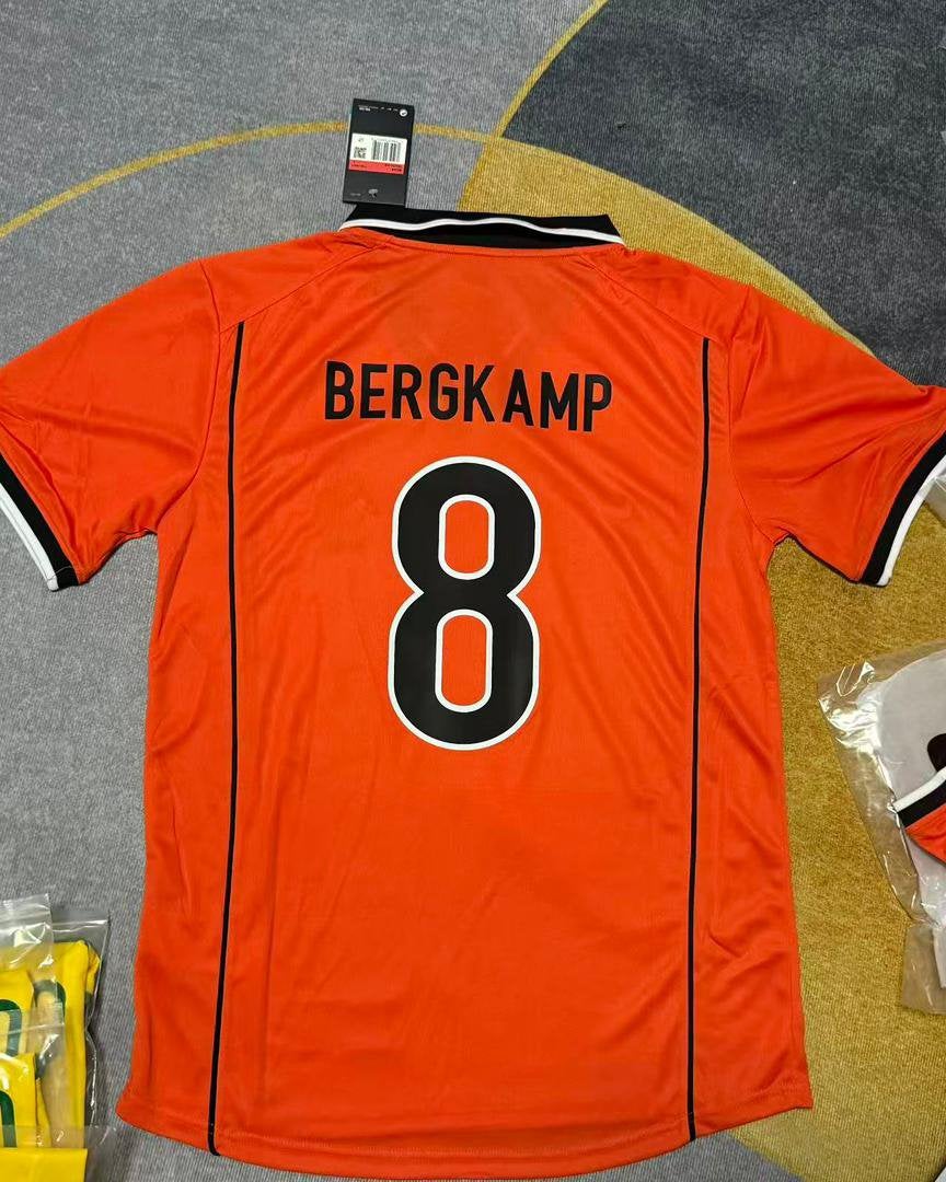 1998 Bergkamp Nederland shirt S/M/L nieuw WK, Nieuw, Oranje, Ophalen of Verzenden, Voetbal