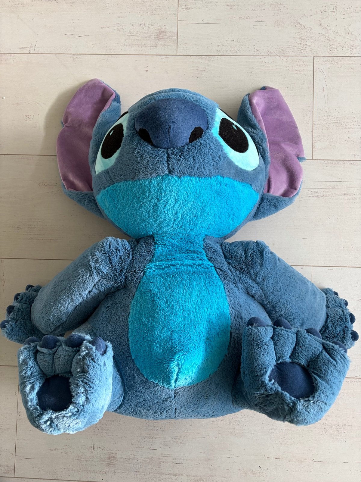 Grote Stitch Knuffel - Disneyland Parijs, Disney, Overige typen, Blauw, Ophalen of Verzenden