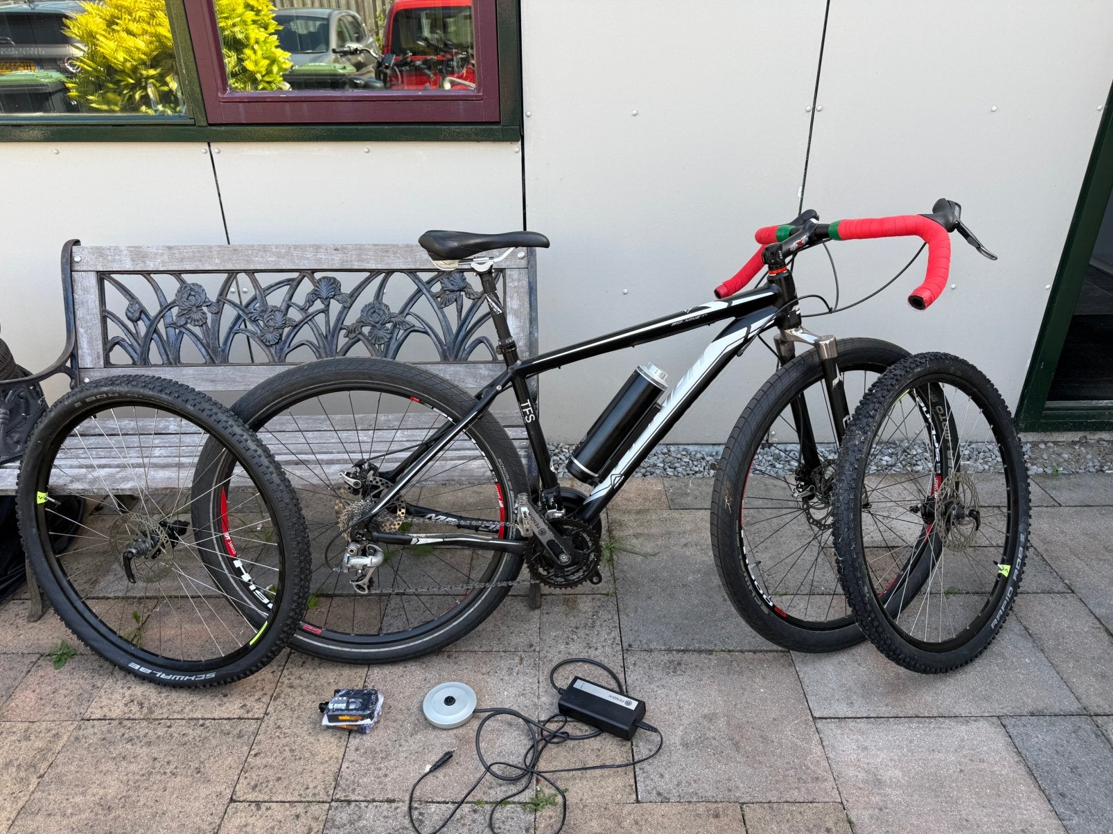 E pendix beachbike gravelbike merida big nine xt tfs 19inch, Fietsen en Brommers, Ophalen, Gebruikt, Overige merken
