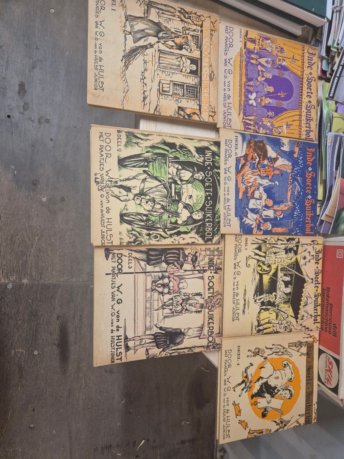 7 delig in de soete suikerbol, Ophalen