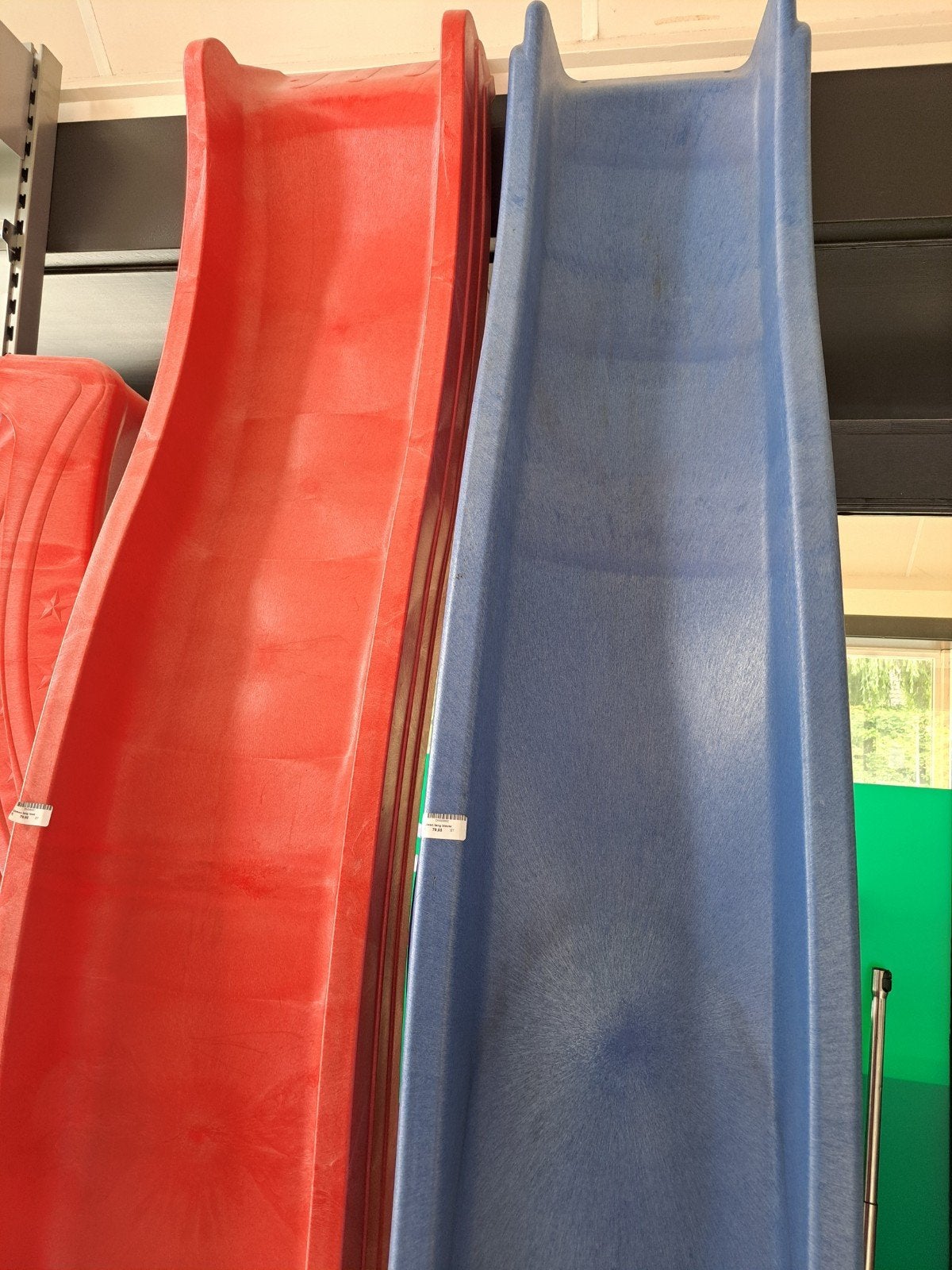 Glijbanen 300 en 220 cm rood of blauw, Ophalen, Aanbouwonderdeel, Nieuw, X