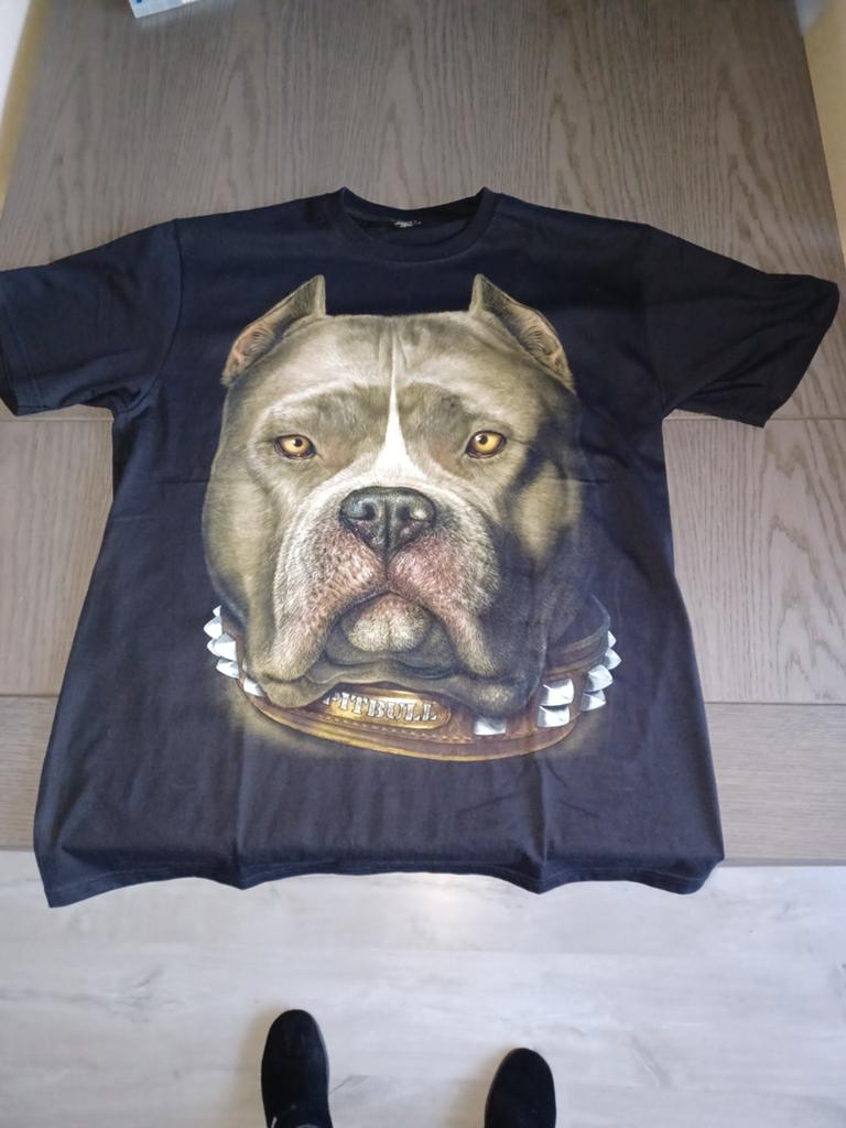 Pitbull t-shirt maat XL, Ophalen of Verzenden, Nieuw, Maat 56/58 (XL), Zwart