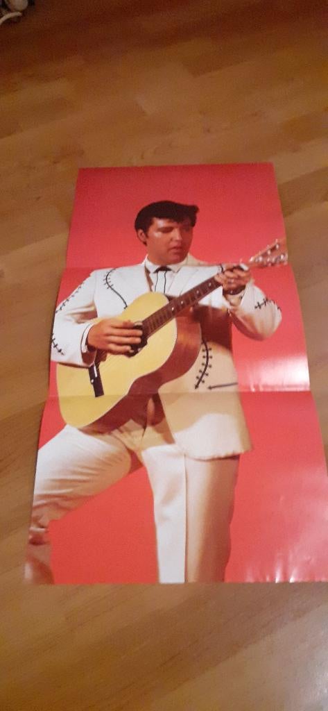 Elvis Presley Poster, Ophalen of Verzenden, Zo goed als nieuw, A1 t/m A3, Film en Tv