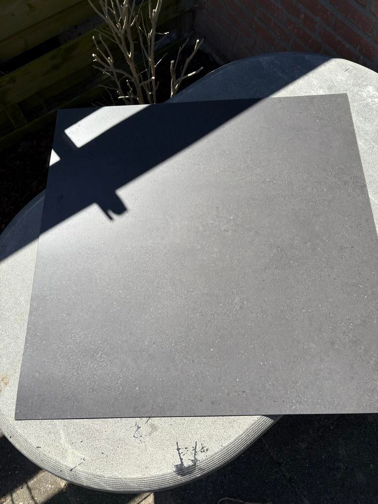 5 m2 Antraciete pvc plaktegels 90x90cm, Ophalen, 60 cm of meer, Nieuw, 5 tot 10 m²