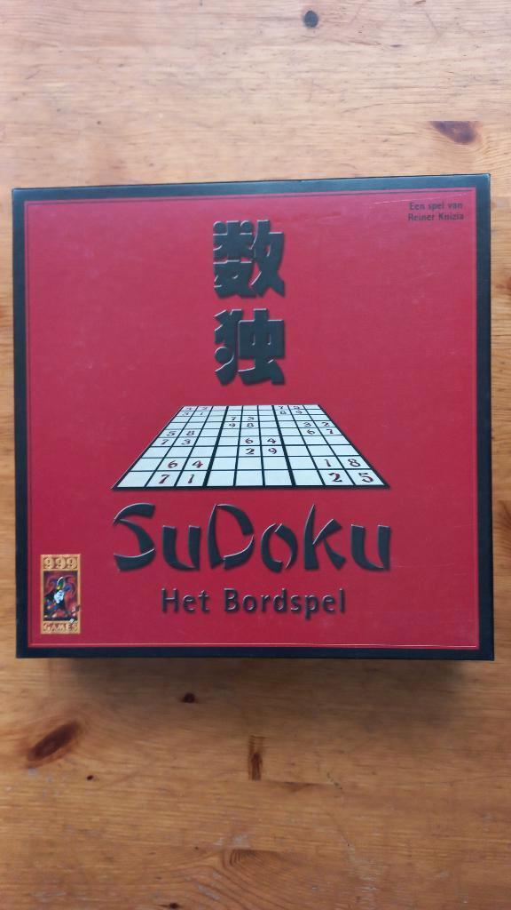Sudoku het bordspel (Nieuw), Een of twee spelers, Ophalen of Verzenden, Nieuw