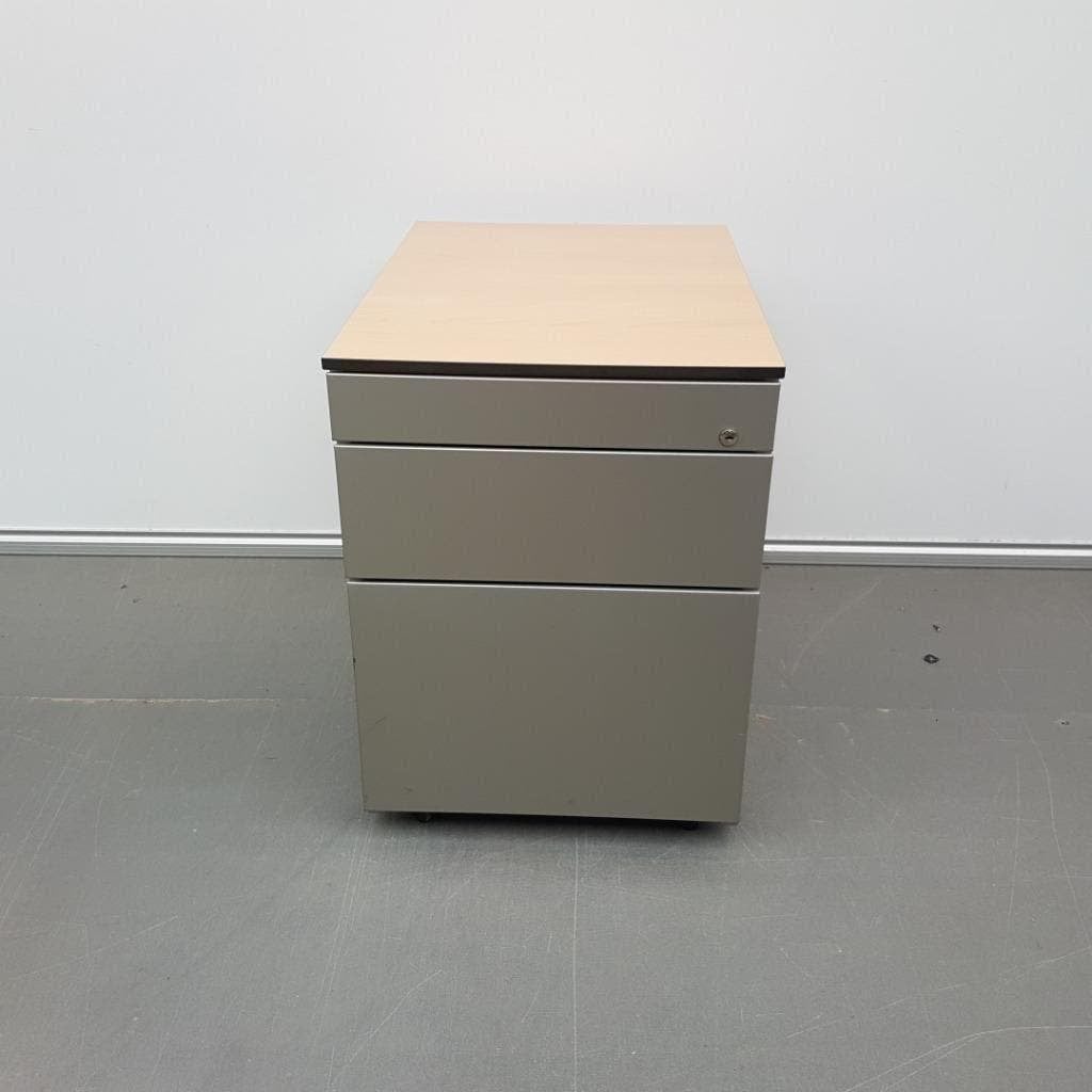 Grijze Eromes ladekasten met 3 lades 59x43x59 cm, Huis en Inrichting, Ophalen, Gebruikt, 5 laden of meer, 50 tot 100 cm