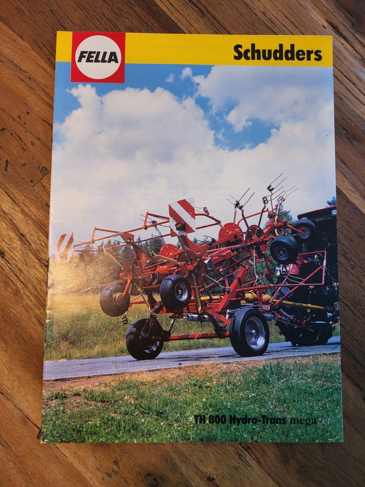 tractor folder Fella schudders, Ophalen of Verzenden, Zo goed als nieuw
