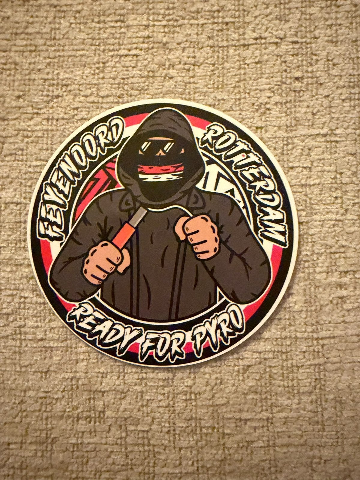 Feyenoord sticker, Ophalen of Verzenden, Zo goed als nieuw, Sport