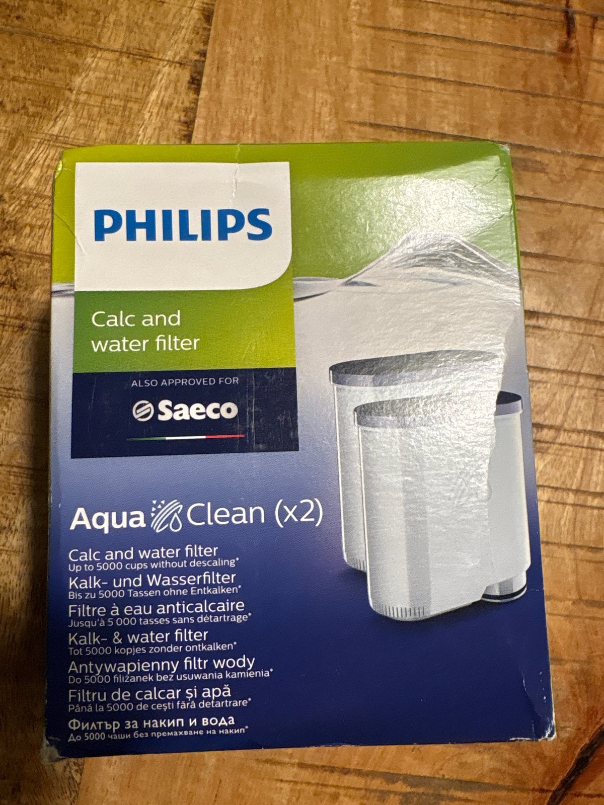 Philips Saeco AquaClean Calc & Water Filter (2 stuks), Ophalen of Verzenden, Nieuw