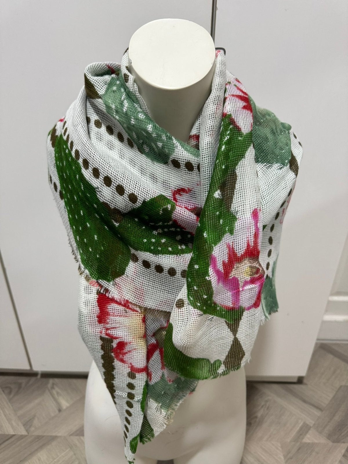Sjaal 50% viscose / 50 % katoen, Verzenden, Nieuw