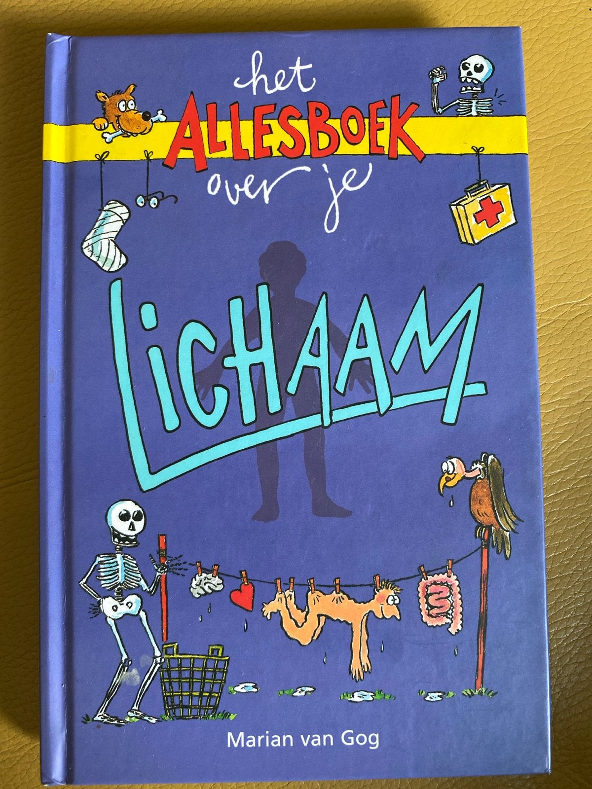 Het Allesboek over je Lichaam - Marian van Gog, Boeken, Kinderboeken | Jeugd | onder 10 jaar, Ophalen, Zo goed als nieuw, Non-fictie