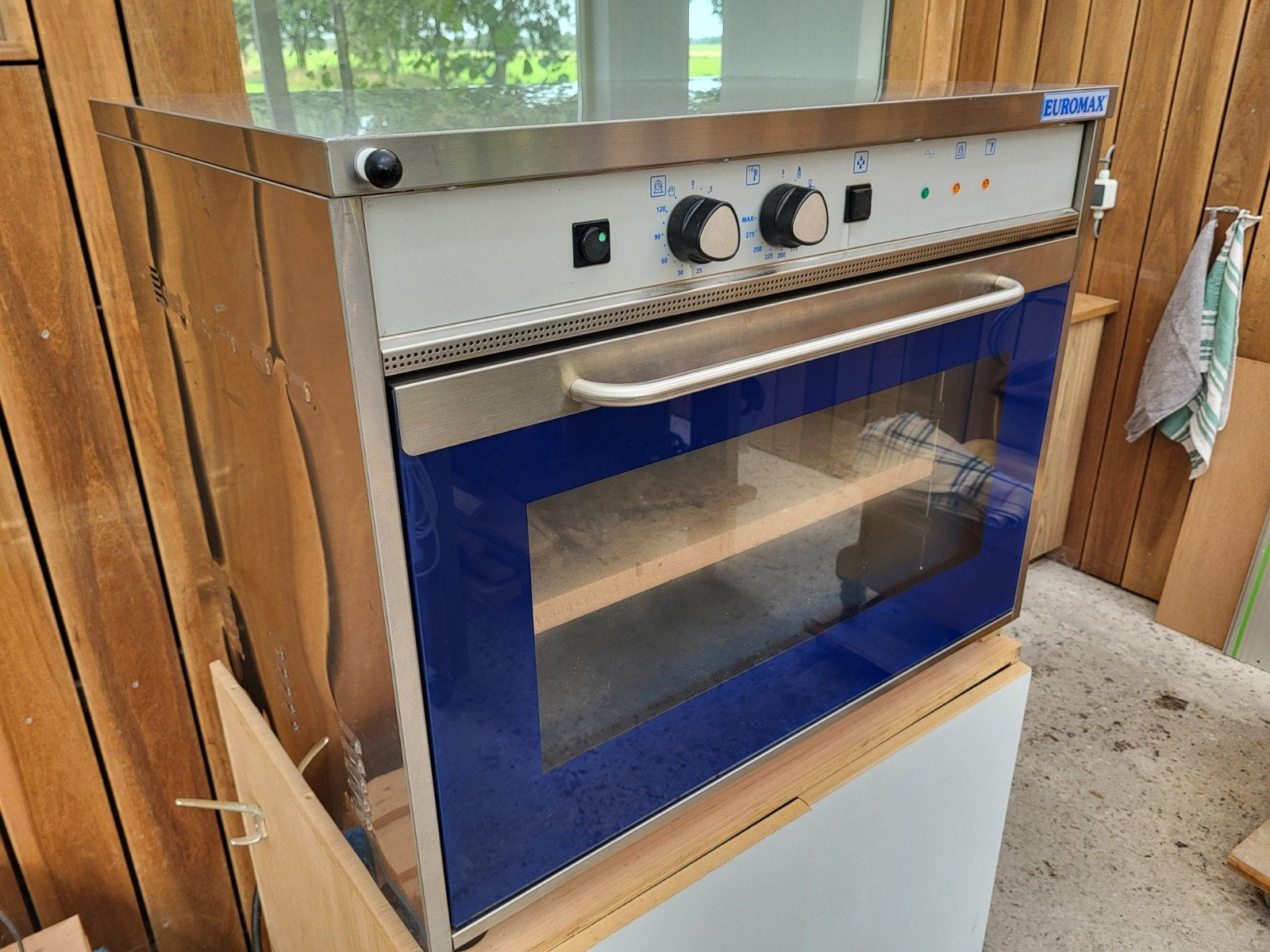 Euromax Horeca Heteluchtoven - Model 10901BL/3, Ophalen, Hete lucht, 60 cm of meer, Heteluchtoven