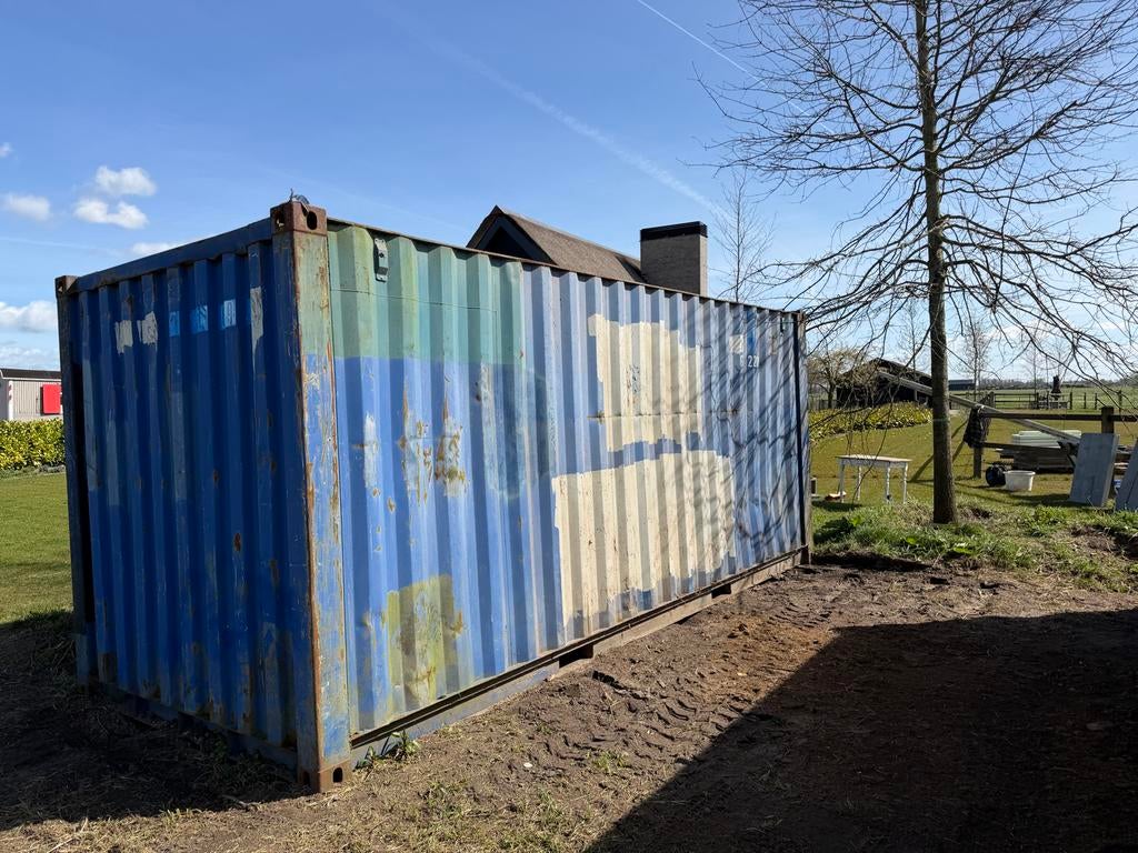 Robuuste zeecontainer - Ideaal voor opslag of transport, Ophalen of Verzenden