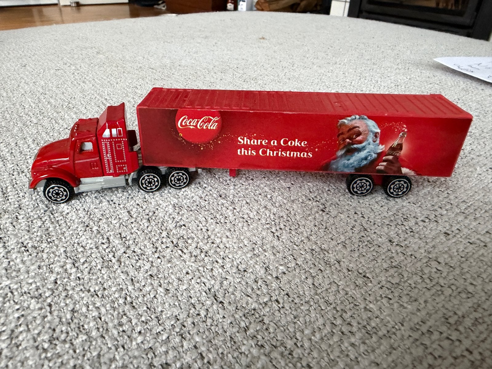 Coca-Cola Kersttruck Speelgoedmodel, Ophalen of Verzenden, Gebruikt
