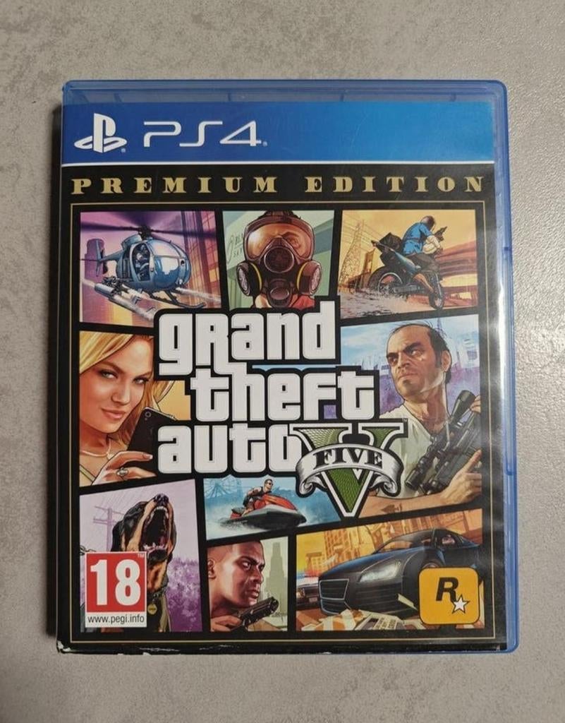 GTA V - PS4, Avontuur en Actie, Vanaf 18 jaar, 1 speler, Ophalen of Verzenden