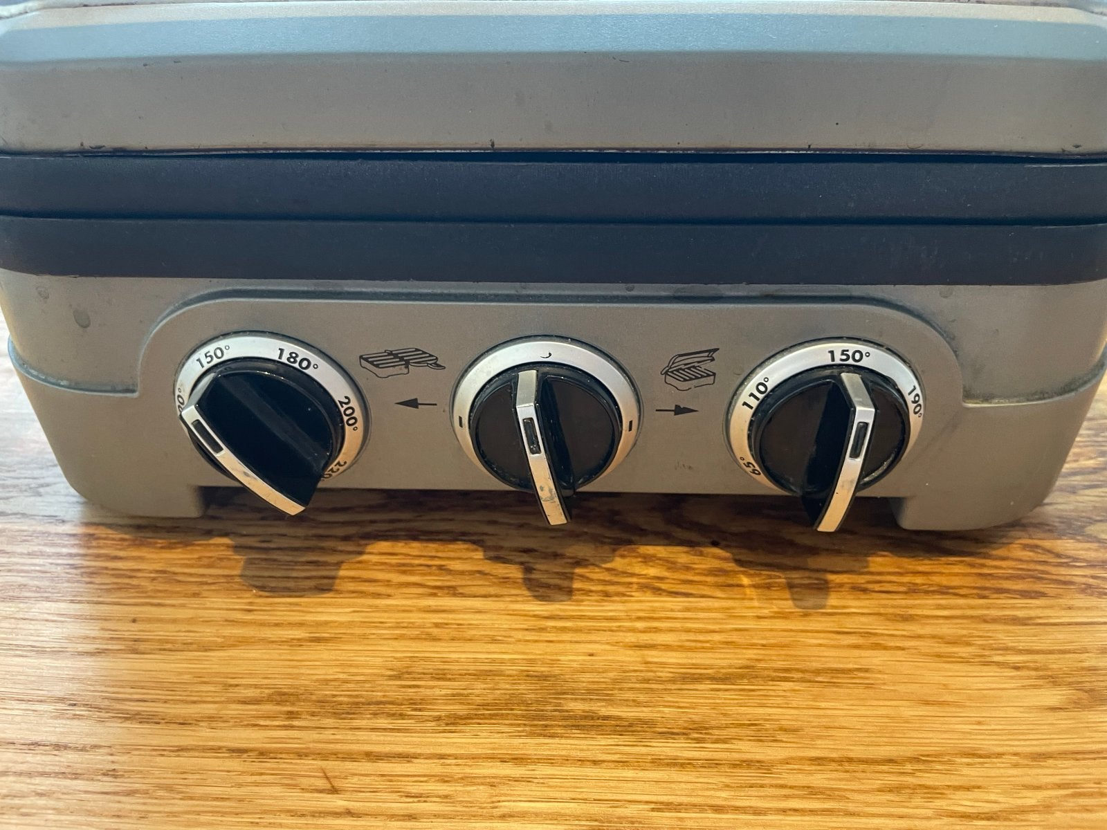 Cuisinart Grill - Compacte Tafelgrill met Temperatuurregelin, Witgoed en Apparatuur, Ophalen of Verzenden, Gebruikt, Tafelgrill