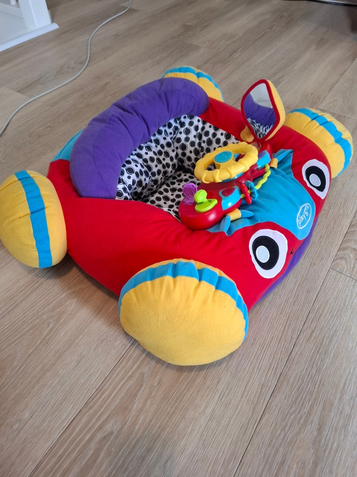 Playgro baby speelkleed auto met geluid en licht, Kinderen en Baby's, Ophalen, Zo goed als nieuw, Speelkleed, Met licht