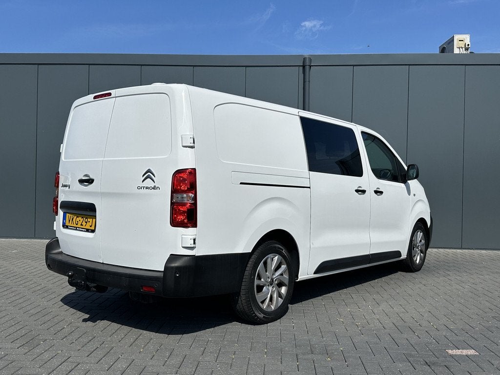 Citroën Jumpy 2.0 BlueHDI 180 PK / AUTOMAAT / L3H1 / DUBBEL, Gebruikt, Euro 6, 4 cilinders, Wit