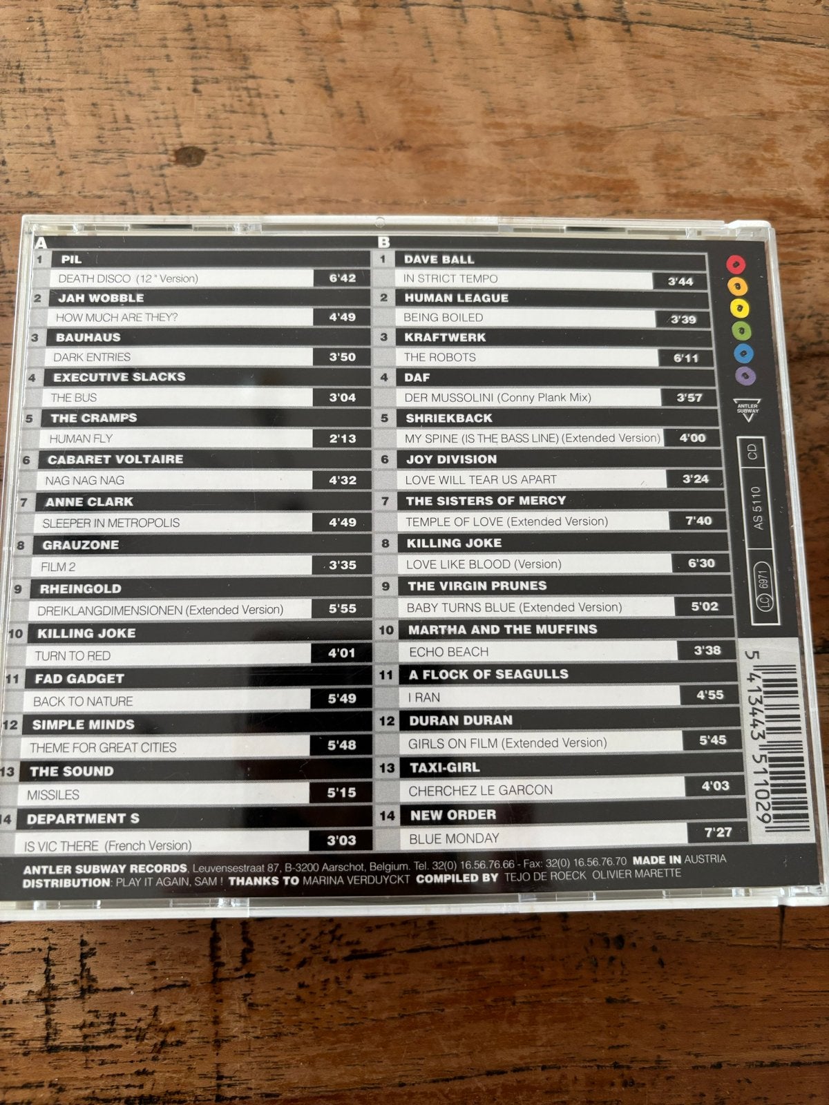 New Wave: The Best of Club Class X CD (2000), Gebruikt, New wave, Ophalen of Verzenden, Inclusief boekje