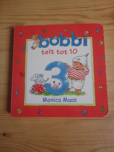 Te koop: Bobbi telt tot tien - Monica Maas, Ophalen of Verzenden, Zo goed als nieuw, Monica Maas