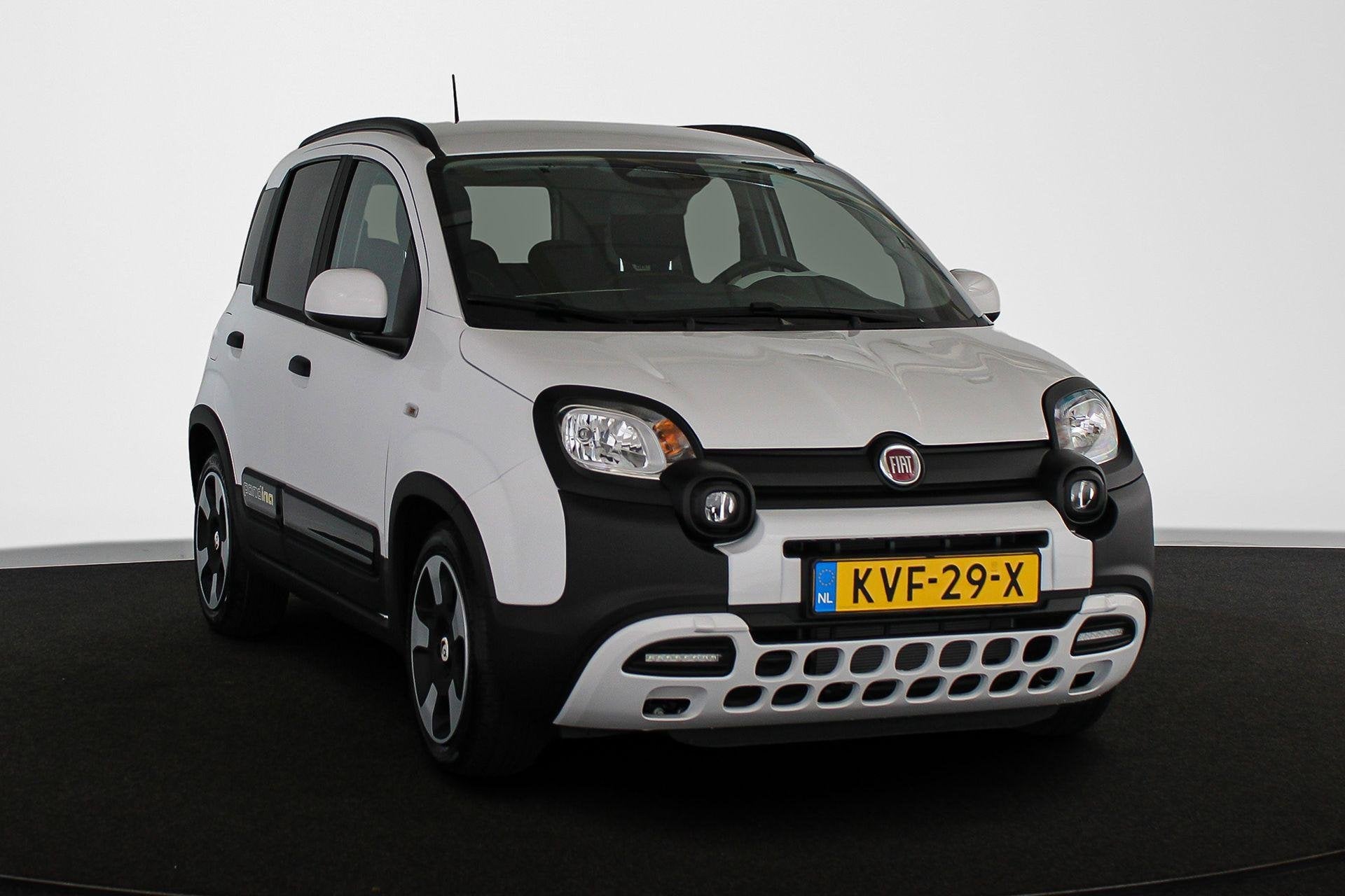 Fiat Pandina 1.0 Cross Airco Apple CarPlay Cruise Control, Auto's, Stof, Wit, Origineel Nederlands, Bedrijf