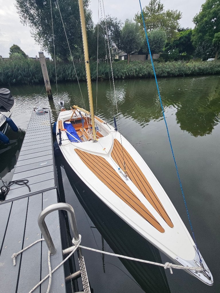 Oslo-Jol openzeilboot, Watersport en Boten, Ophalen, Fok, Polyester, Zo goed als nieuw