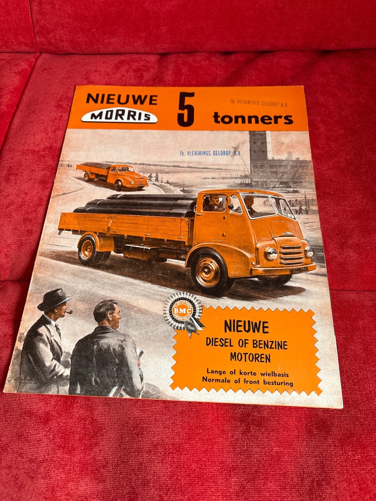Nieuwe Morris 5 tonners brochure - Origineel, Boeken, Auto's | Boeken, Ophalen of Verzenden, Zo goed als nieuw, Overige merken