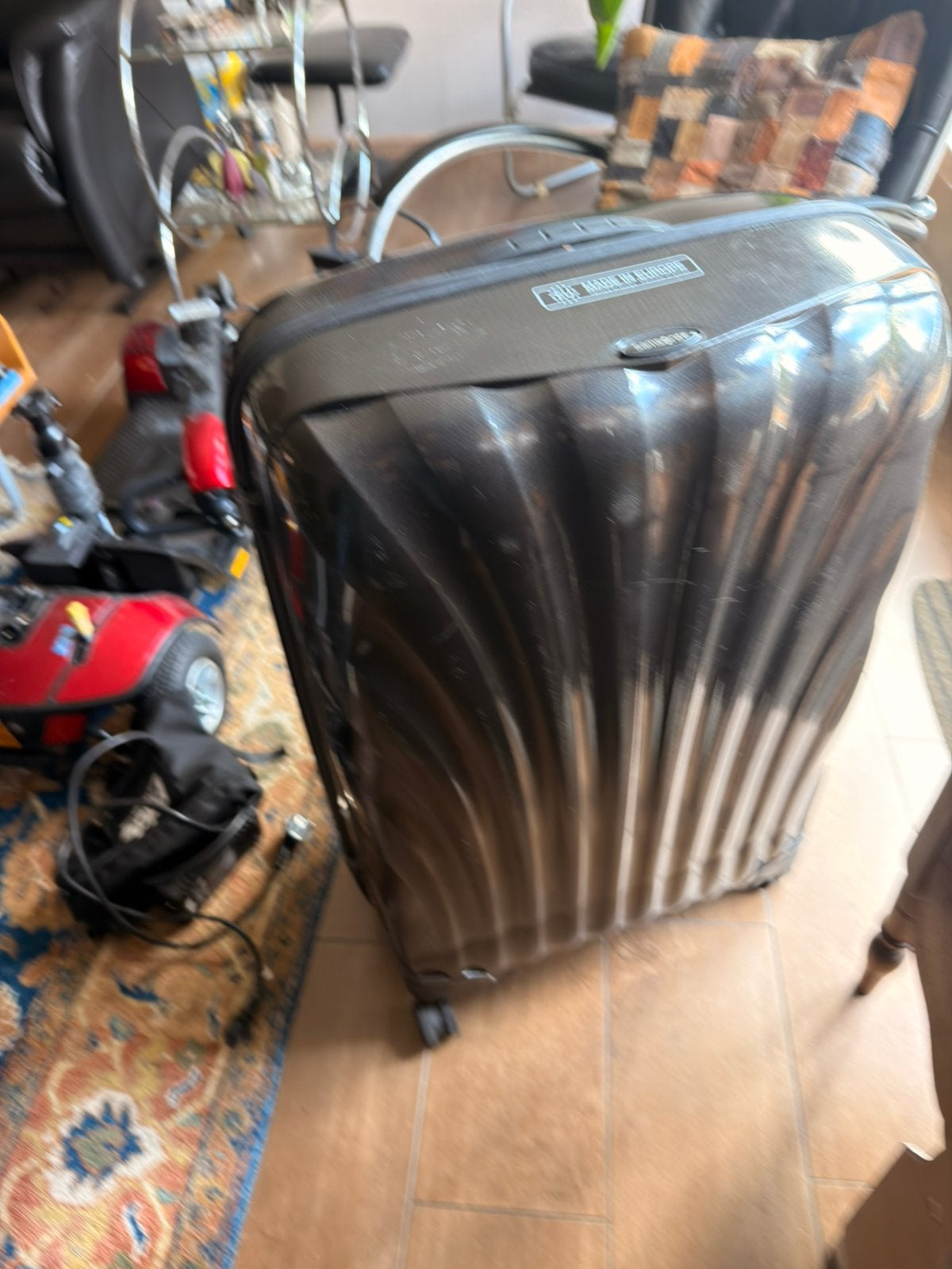 Samsonite c lite spinner 81 cm met beschadiging, Sieraden, Tassen en Uiterlijk, 45 tot 55 cm, Ophalen of Verzenden, Zo goed als nieuw