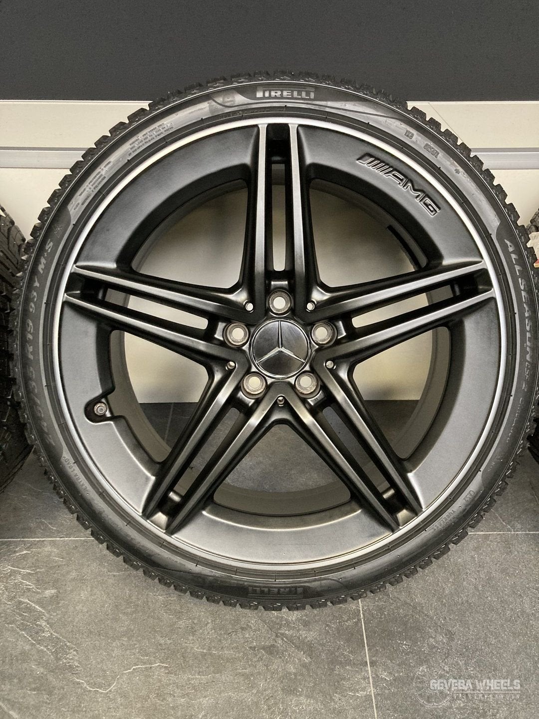 19” originele Mercedes A klasse W177 A45 AMG velgen + banden, Auto-onderdelen, Banden en Velgen, 19 inch, -, -, Banden en Velgen