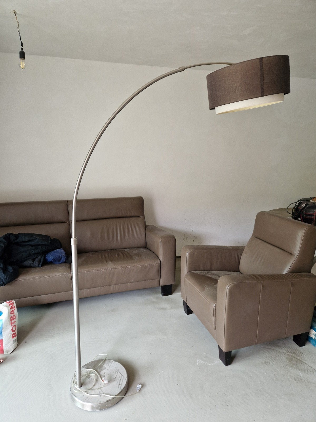 Booglamp (.van vliet)., Huis en Inrichting, Lampen | Vloerlampen, Ophalen, Gebruikt, 150 tot 200 cm
