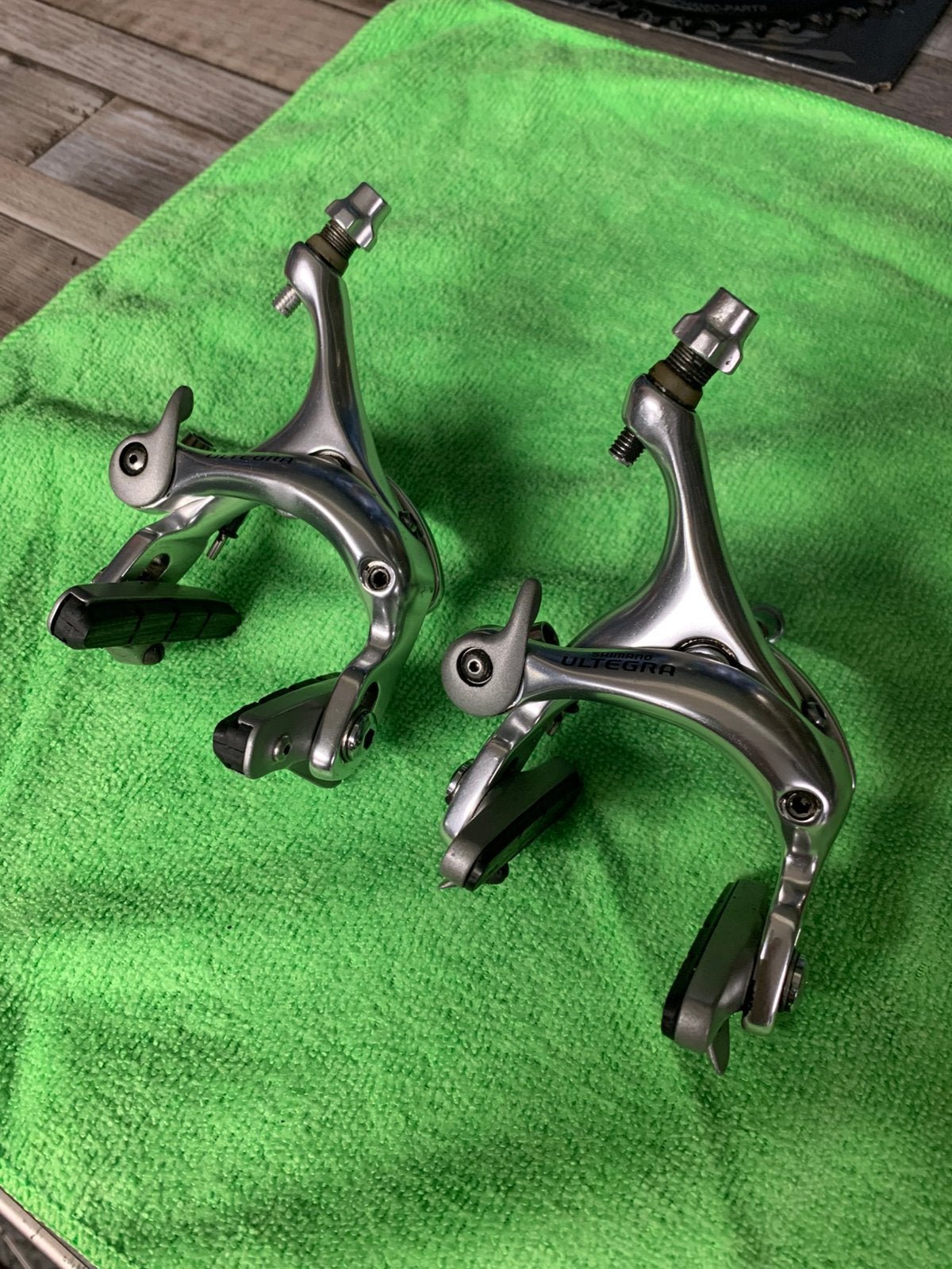 Shimano Ultegra 6500 Remklauwen, Fietsen en Brommers, Fietsonderdelen, Remmen, Ophalen of Verzenden, Zo goed als nieuw, Aluminium