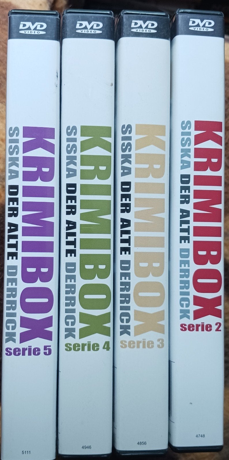 Krimibox Serie 2 tm 5, Nederlands, Duits, Ophalen of Verzenden, Zo goed als nieuw