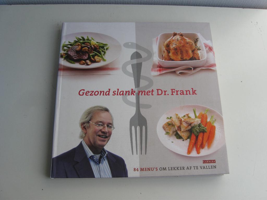 Gezond slank met Dr. Frank, Boeken, Gezondheid, Dieet en Voeding, Ophalen of Verzenden, Zo goed als nieuw