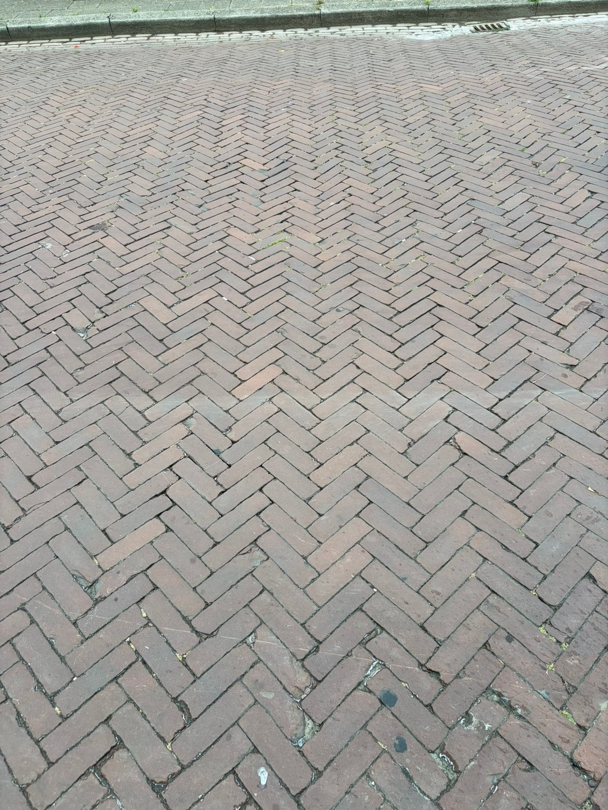 Oud gebakken Dikformaat Rood/paars 300m2, Ophalen of Verzenden, Zo goed als nieuw, Keramiek, Klinkers
