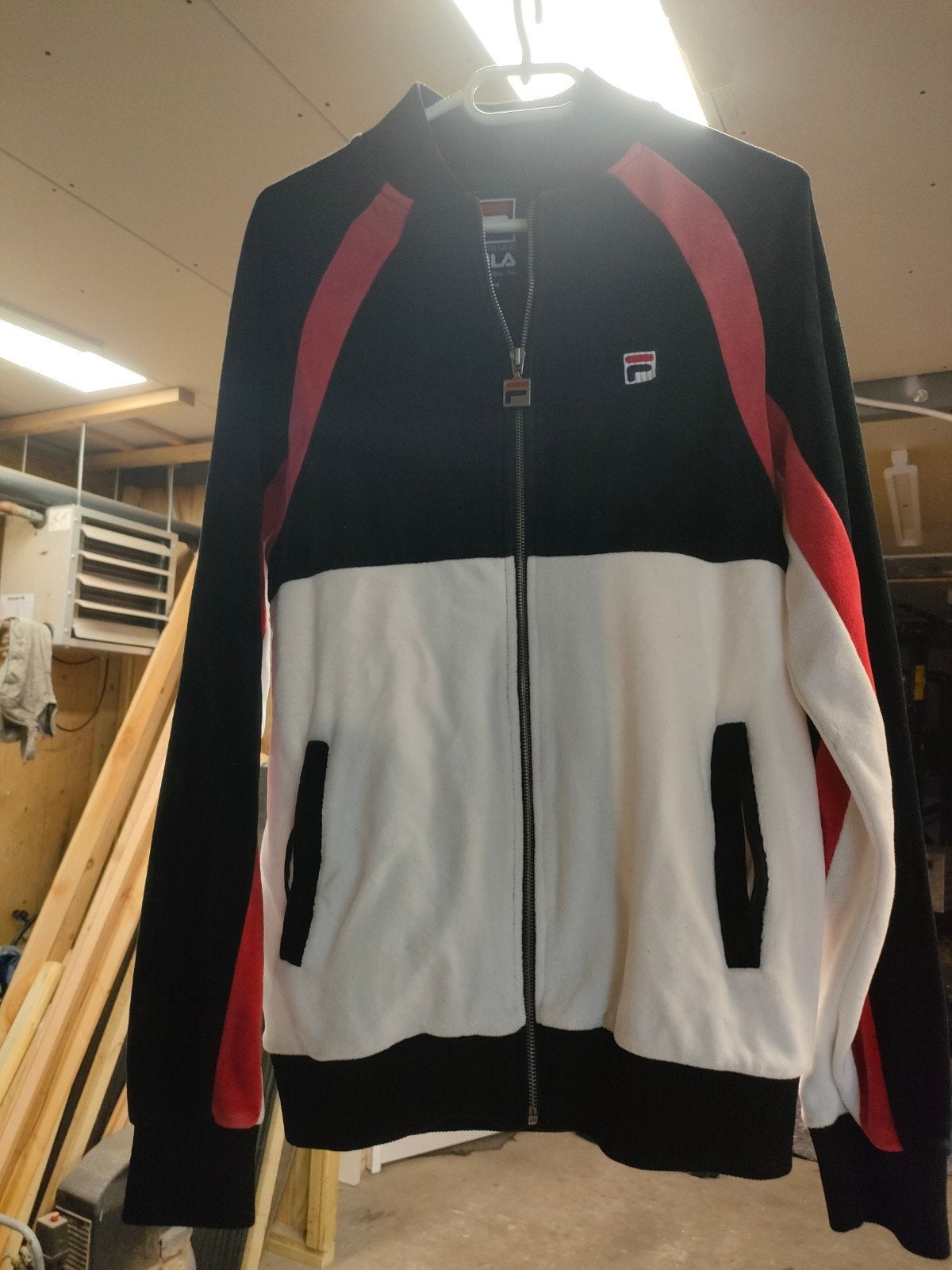 Retro Fila vest maat M, Ophalen, Zo goed als nieuw, Maat 48/50 (M), Fila