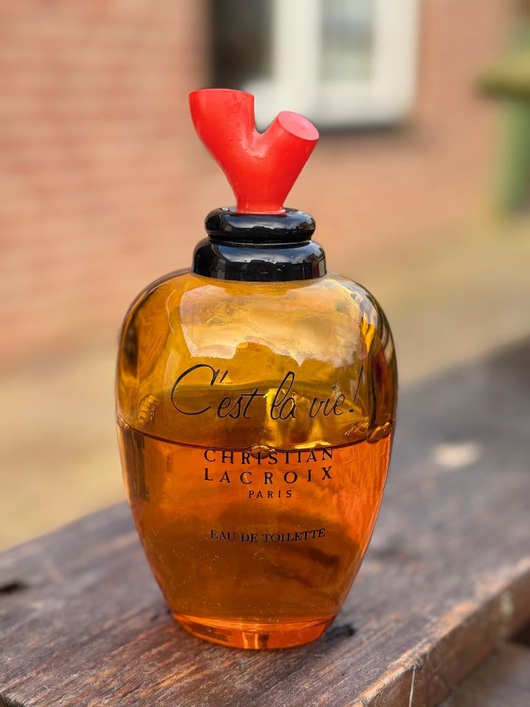 Vintage C’est La Vie Christian Lacroix eau de toilette, Ophalen of Verzenden, Gebruikt