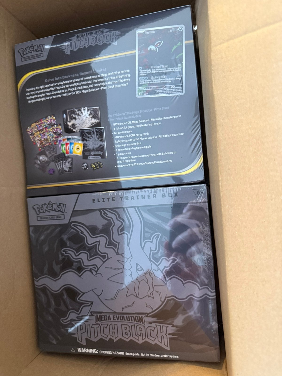 2 x pokemon pitch black etb sealed, Hobby en Vrije tijd, Verzamelkaartspellen | Magic the Gathering, Ophalen of Verzenden, Nieuw