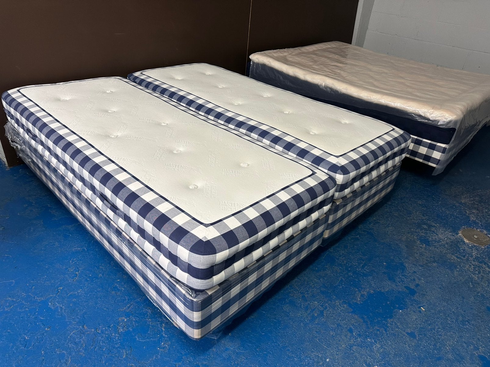 Hästens Boxspring vlak 180x210 cm – Enorme Korting, Ophalen of Verzenden