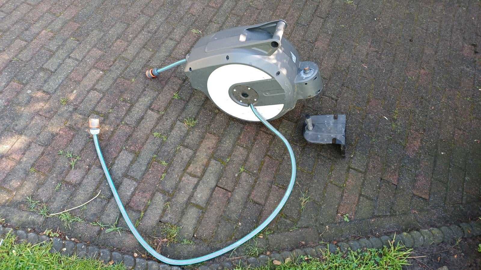 Gardena wandslanghaspel 15 meter, Tuin en Terras, Tuinslangen, Ophalen of Verzenden