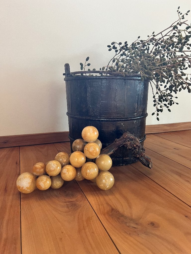 Italiaanse druiventros 40cm albast, Ophalen of Verzenden