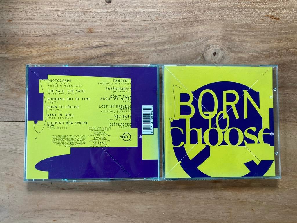 Various - Born to choose CD, Cd's en Dvd's, Ophalen of Verzenden, Gebruikt
