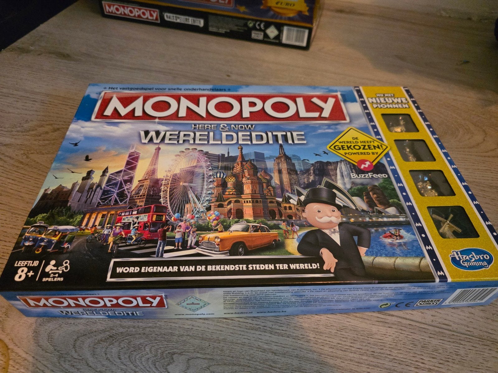 Monopoly Here & Now Wereldeditie Bordspel nieuw in doos!!, Hobby en Vrije tijd, Gezelschapsspellen | Bordspellen, Drie of vier spelers