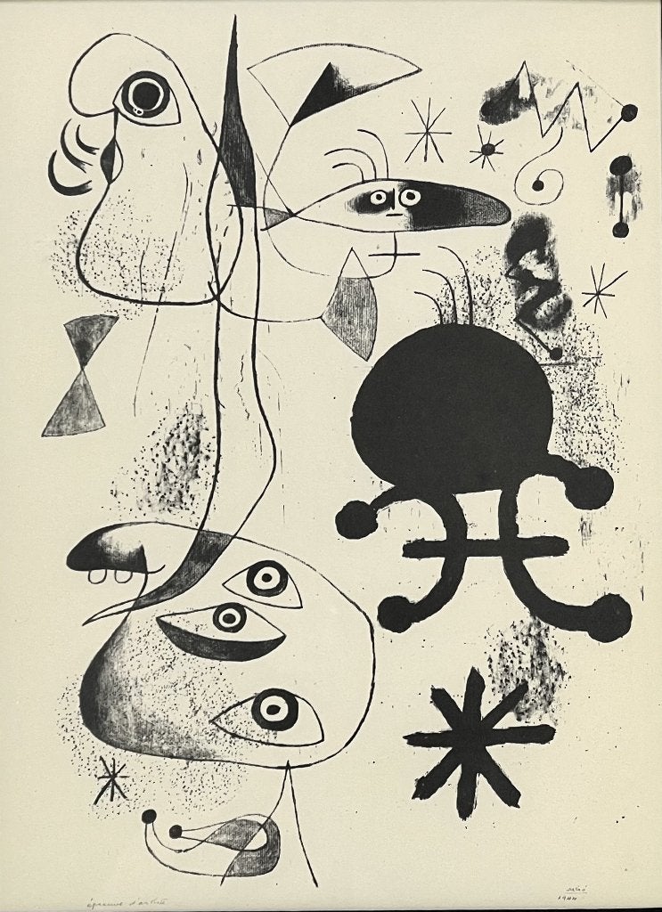 1076. Prent, Joan Miró, 1972–1973, Ophalen