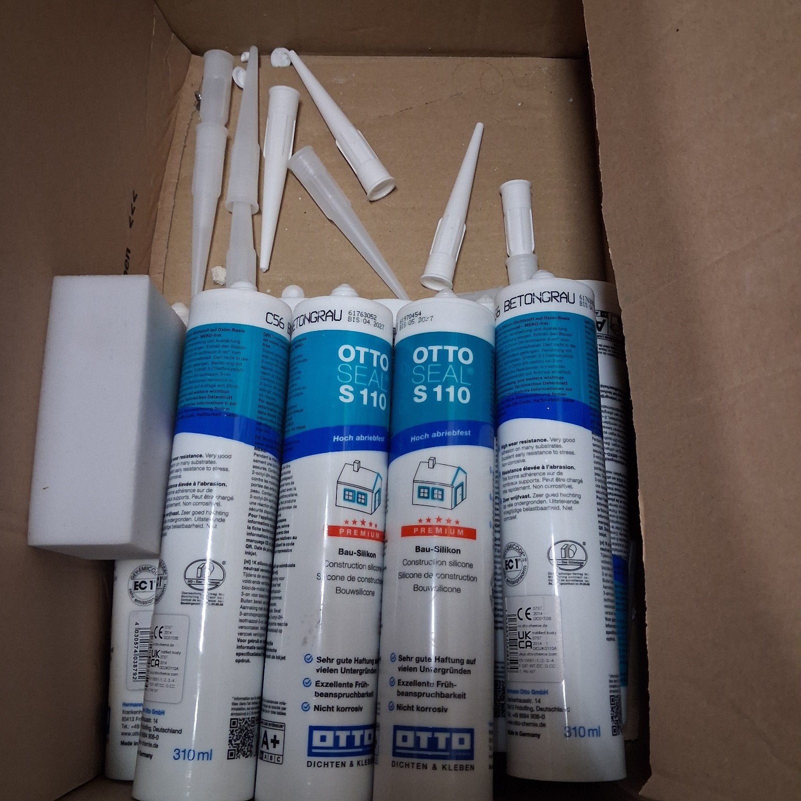beton grijze silicone kit, Ophalen, Nieuw, Overige typen
