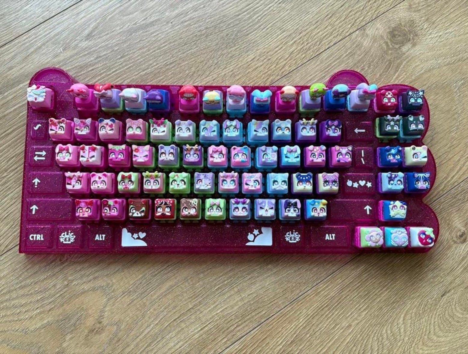 Zeldzaam Compleet Clickeez Toetsenbord, Ophalen of Verzenden, Nieuw, Jongen of Meisje